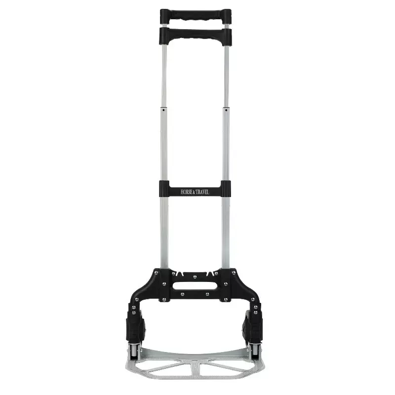 Chariot concours cheval Trolley aluminium Horse and Travel - Noir Nouvelle Collection