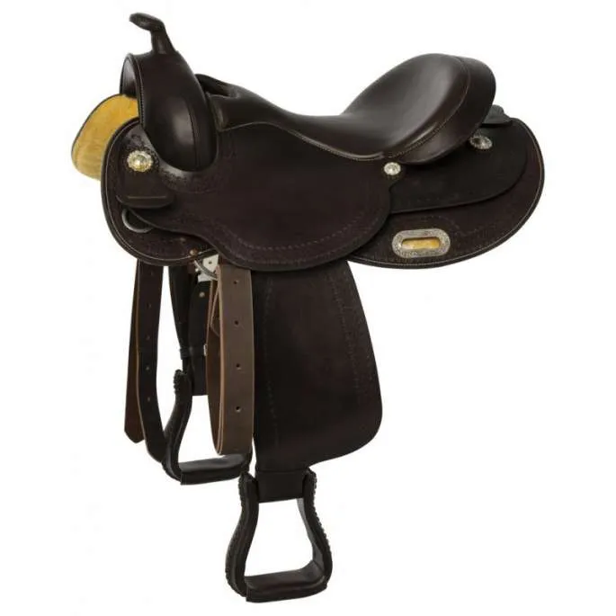 Achetez Aujourdhui Selle Western Arvada Westride by Frank Perret - chocolat - 16"