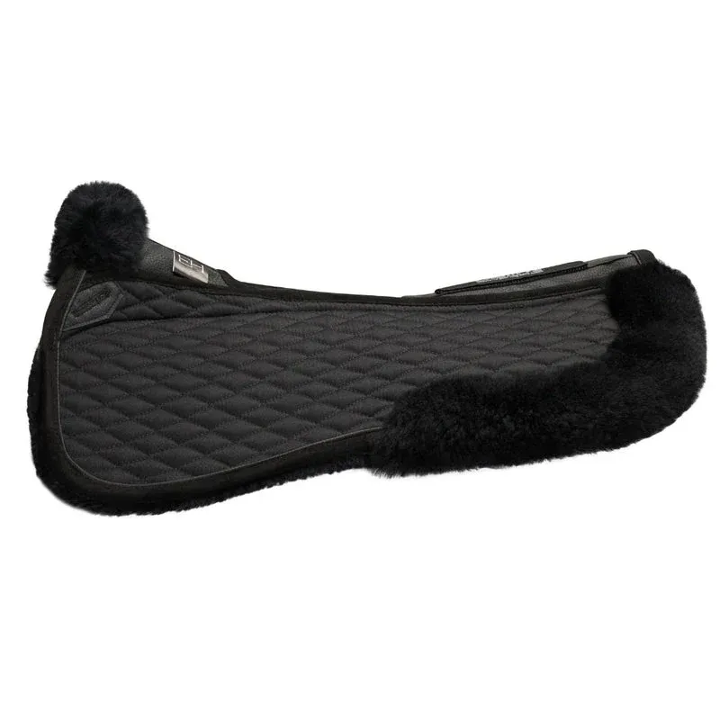 Half Pad Stbben Streamline Lambswool Dressage Half Pad - Grey Nouvelle Collection