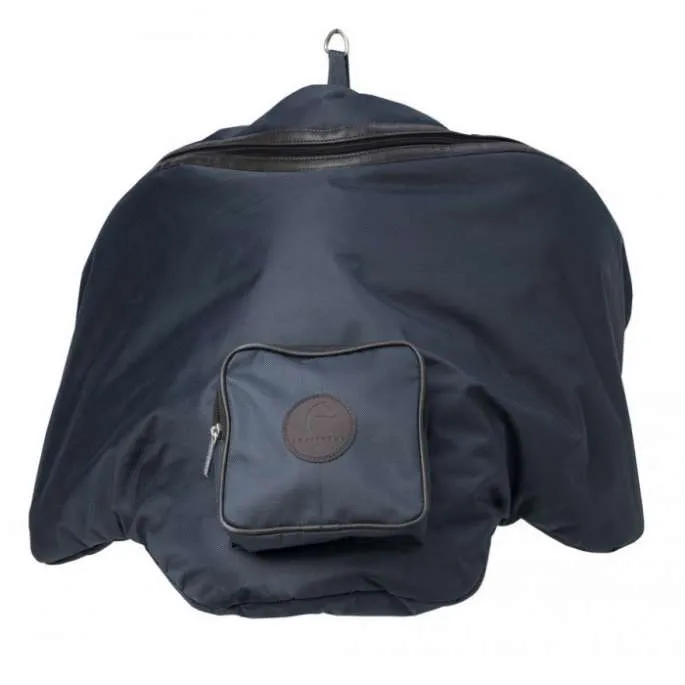 Sac dos pour selle Premium - Equithme - marine Produit De Marque