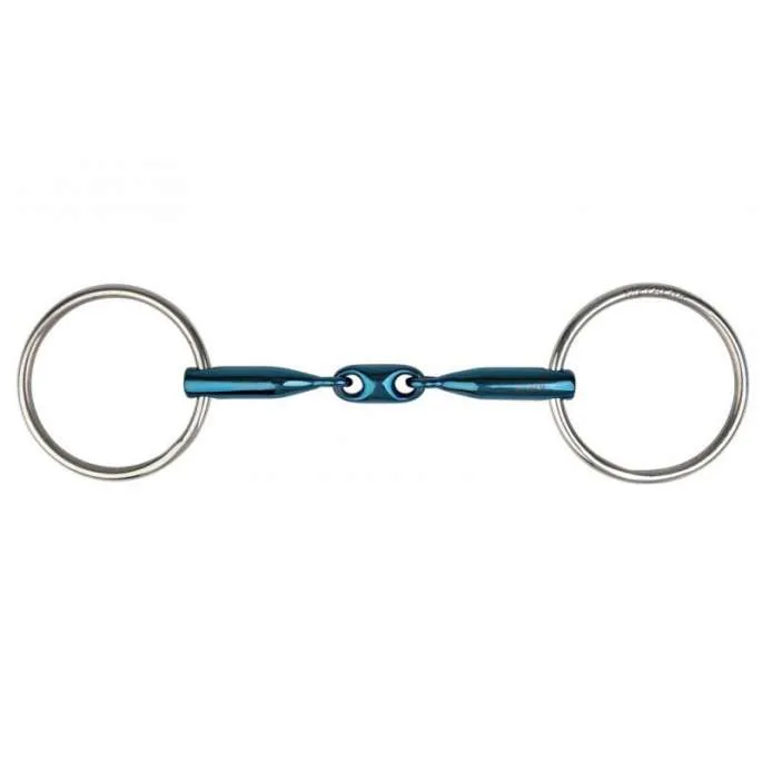 Jusqu puisement Des Stocks Mors 2 anneaux Eco-Blue double brisure - Metalab - 125 mm