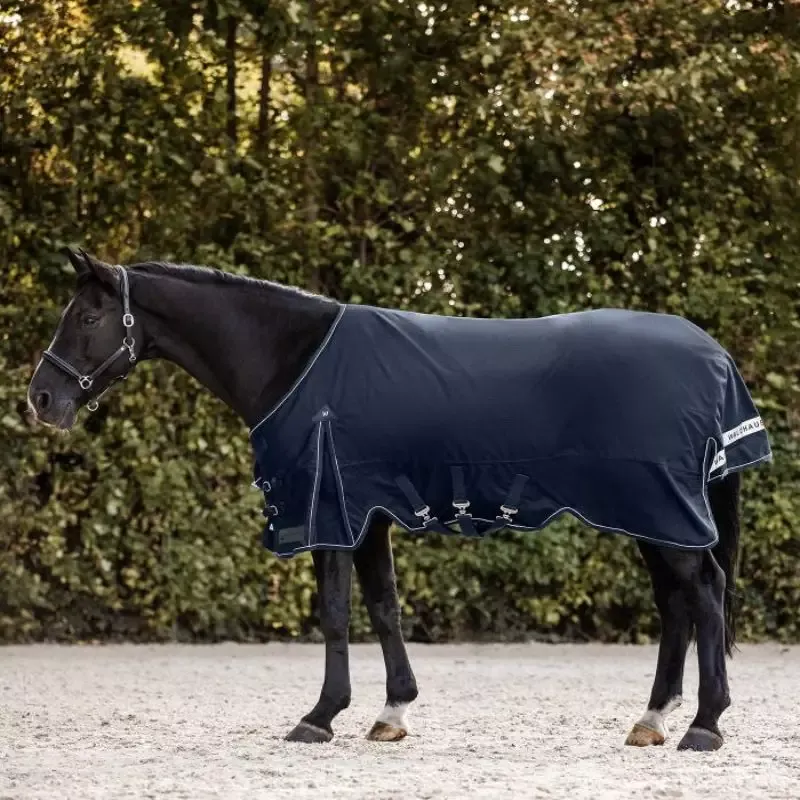 Couverture impermable cheval Scandic Waldhausen 100g - 125 cm - Noir Nouvelle Collection