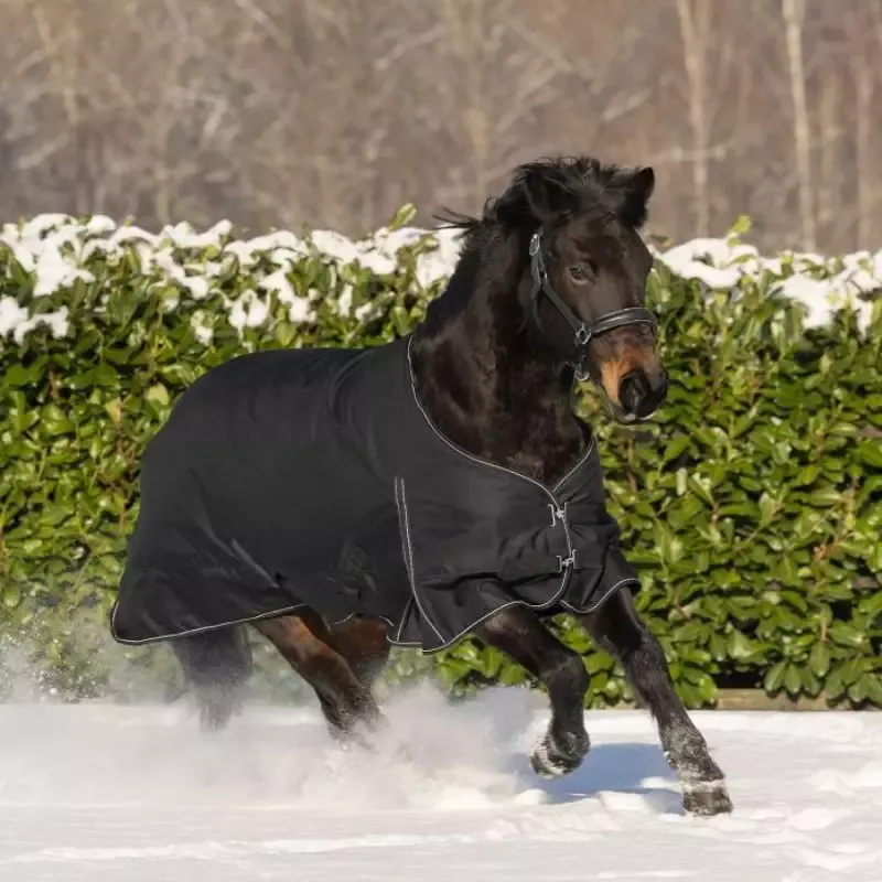 Couverture impermable cheval double polaire Nordic Waldhausen - 125 cm - Noir Commande En Gros