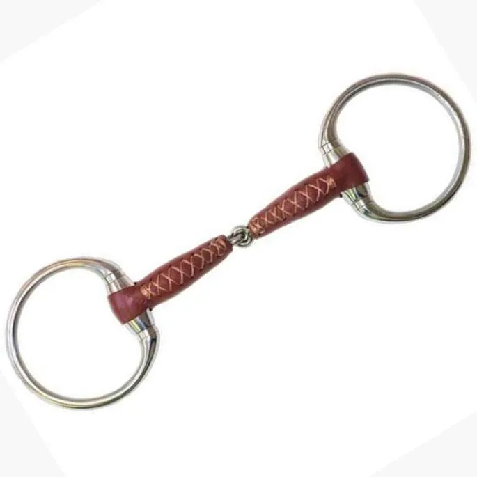 Meilleur Choix Mors olive Pinchless cuir - Metalab - canon 20mm - 125 mm
