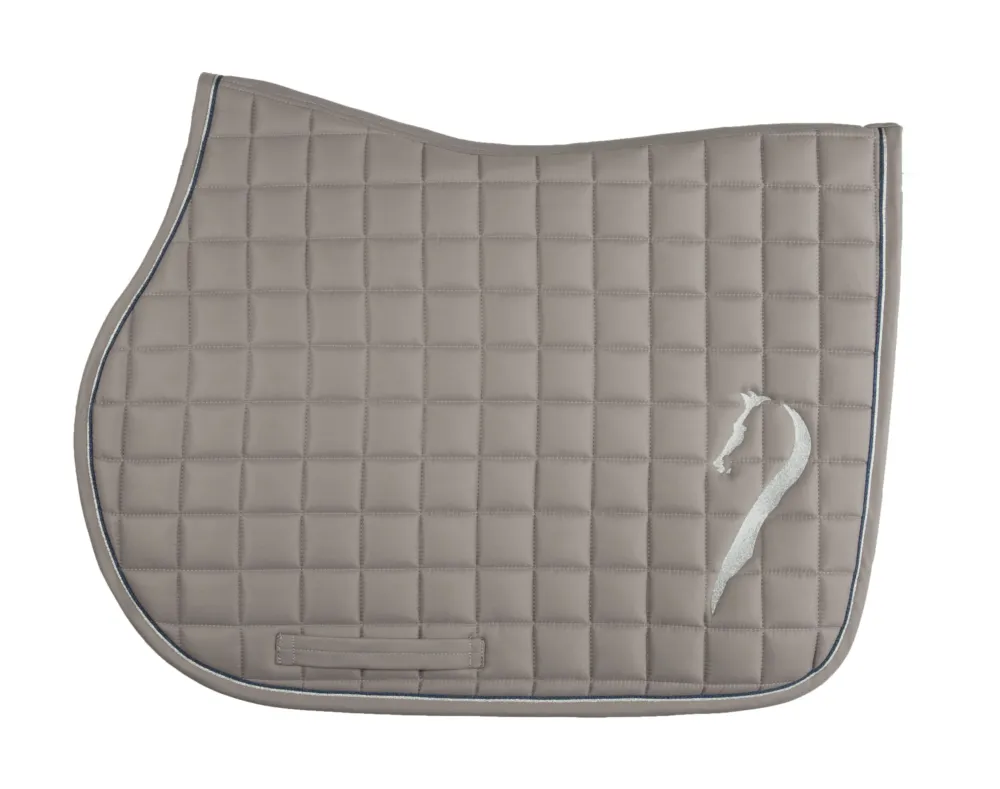 Tapis de selle Antares Obstacle - Gris Promotion Saisonnire
