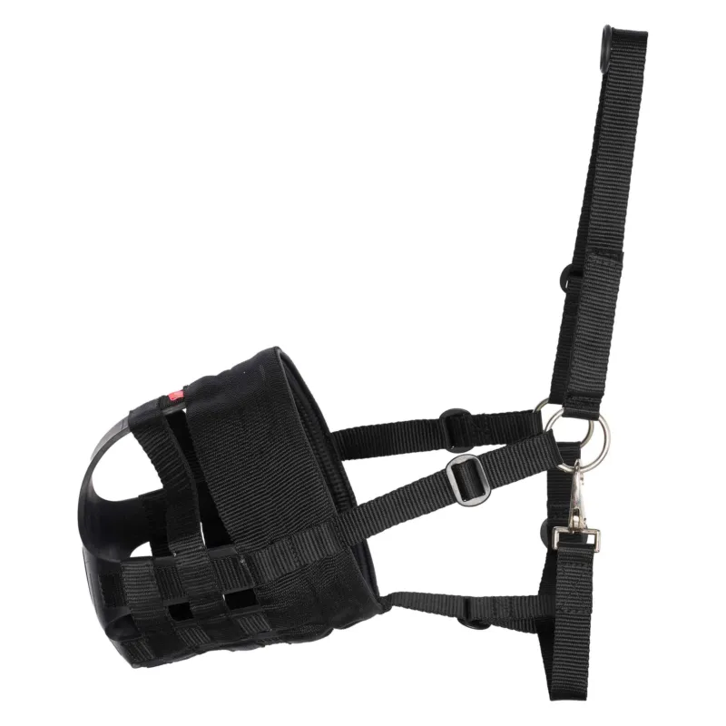 Muselire ergonomique Imperial Riding Nibble - Cheval - Noir Marque