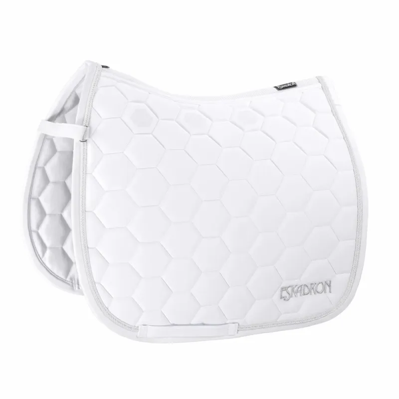 Offre Limite Tapis de selle Eskadron Softshell - Dressage - Blanc