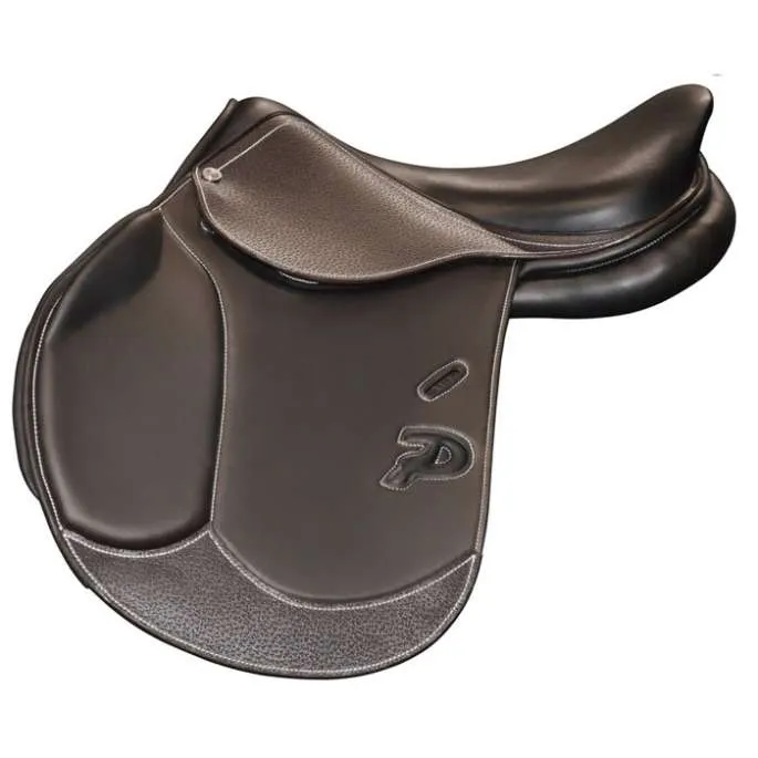 Selle Saumur double - Privilge Equitation - marron - 17"5 /44cm Top Vente