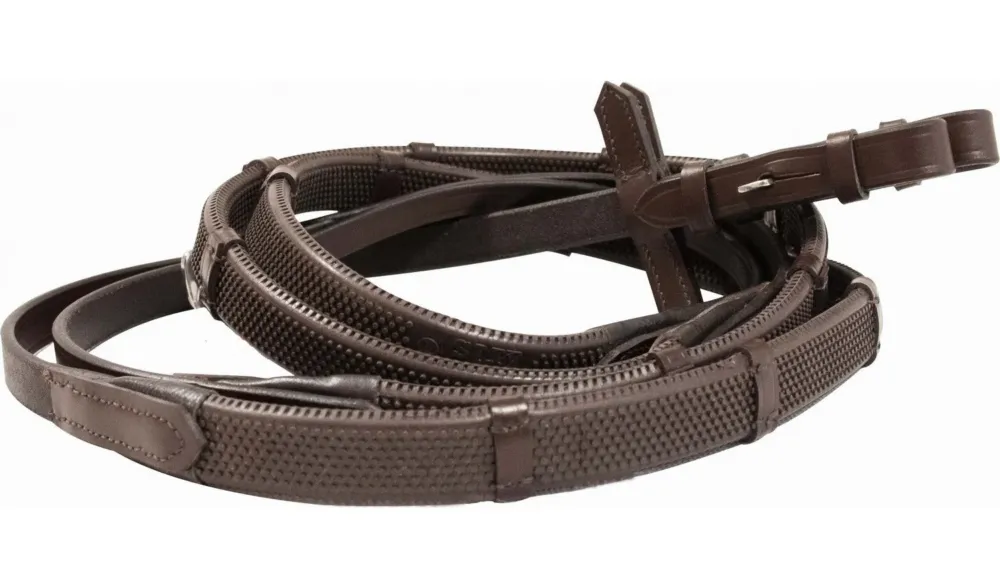 Prix Choc Renes Caoutchouc Arretoirs Petits Picots T de T - 13 mm cheval - Havane fonc