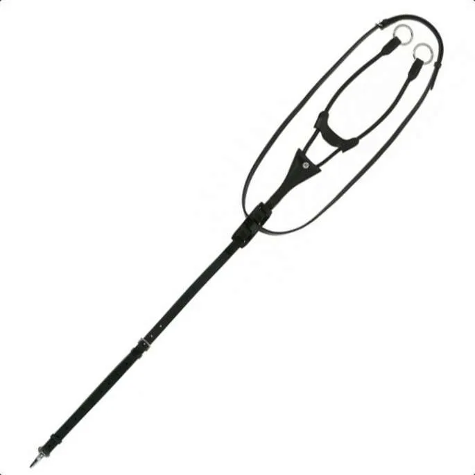 Certifi Martingale anneaux lastique - Norton Pro - noir - cheval (full )