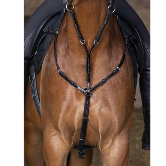 Collier de chasse - Eric Thomas Hybrid - noir - poney (pony ) Certifi