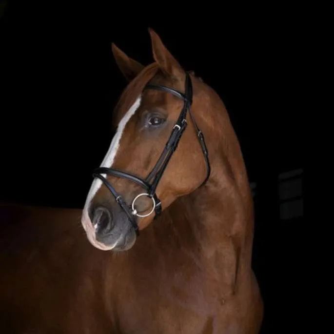 Authentique Bridon Londres – Eric Thomas Elite – noir – cheval (full )