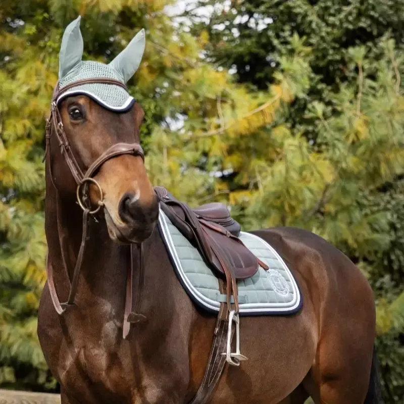 Bonnet anti-mouche cheval Feeby Harcour - Cheval - Noir Promotion