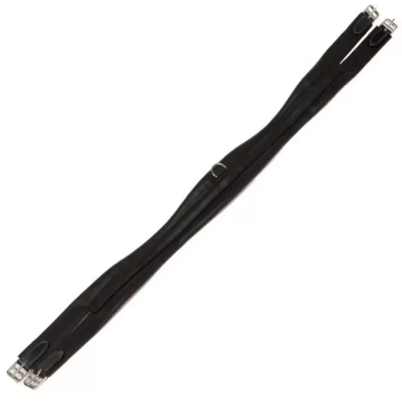 Sangle cheval anatomique cuir 1 ct lastique Stbben - 150 cm - Havane Must-Have