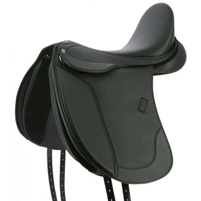 Promotion Selle de dressage Rexine evol - Norton Club - noir - 17" /43cm