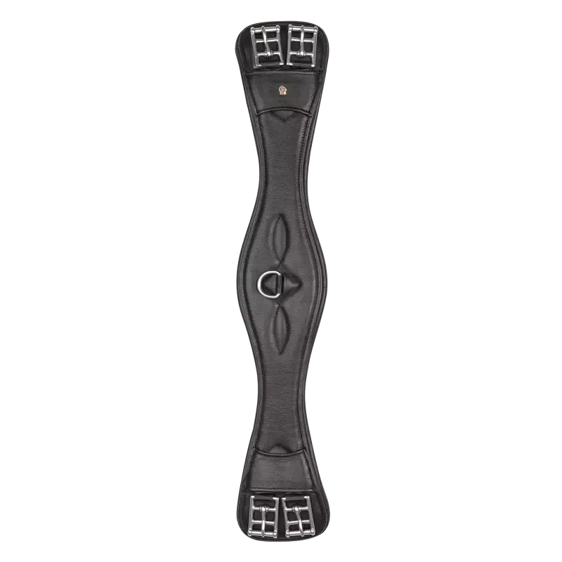 Sangle cheval dressage cuir souple Comfort Waldhausen - 75 cm - Noir Prix Rduit
