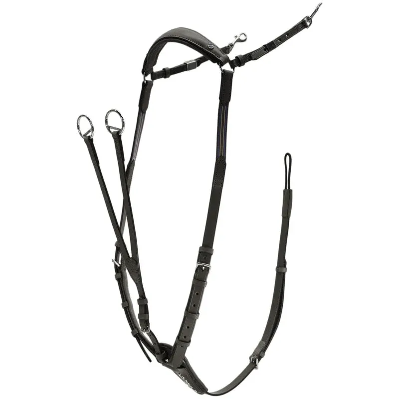 Breastplate Stbben Breastplate Pro-Jump - Ebony / Full/X-Full / Clossed Meilleure Vente