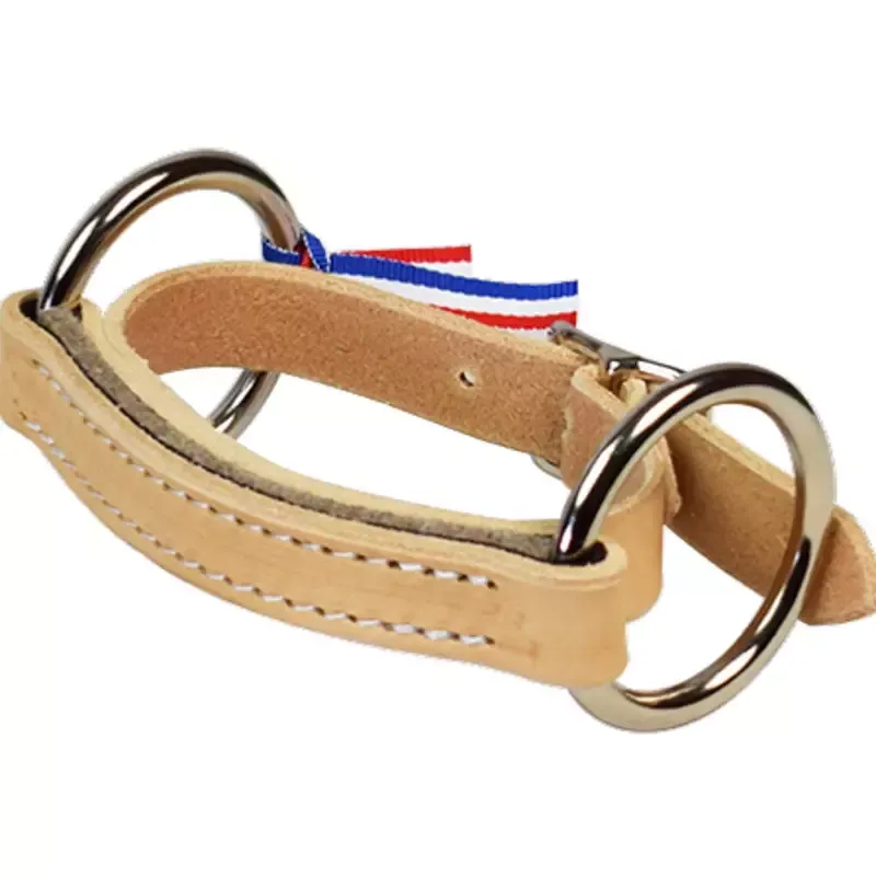 Mors cheval plat en cuir gourmette Ronzon Legend Remise