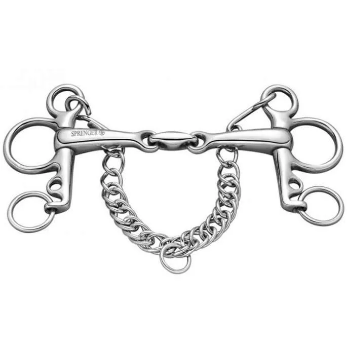 Dernier Modle Mors pelham Sprenger double brisure - 145 mm