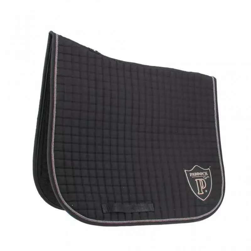 Bon March Tapis de dressage cheval Amricain Paddock Sports - Cheval Dressage - Noir