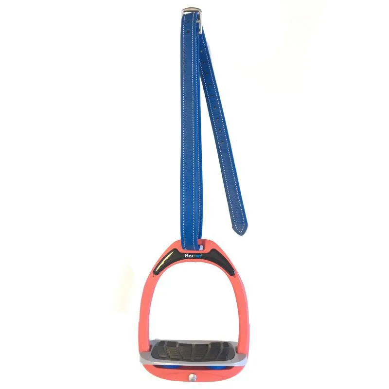 trivires De Muizon cuir de veau nylon - 135 cm - Orange Petit Prix