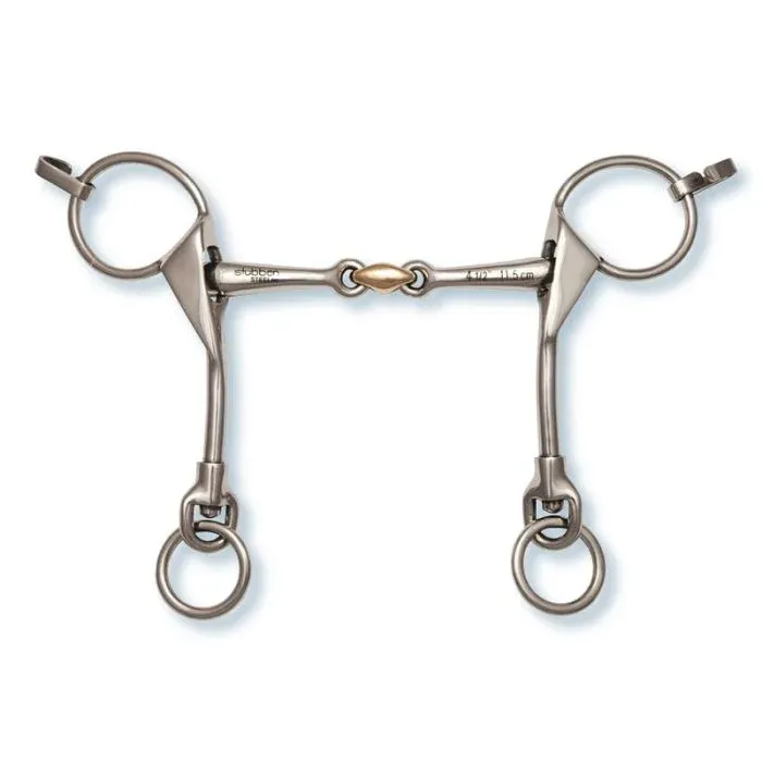 Weymouth Bits Stbben Icelandic Weymouth Bit HERNING double broken - 10,5 cm Jusqu puisement Des Stocks