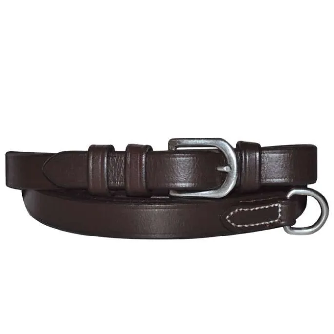 Promotion Saisonnire Rnes Howlett cuir - Canter - marron - cheval (full )