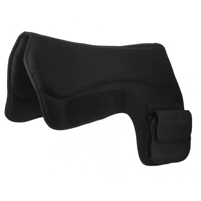 Pad western cheval poches Westride - Noir Prix Promo