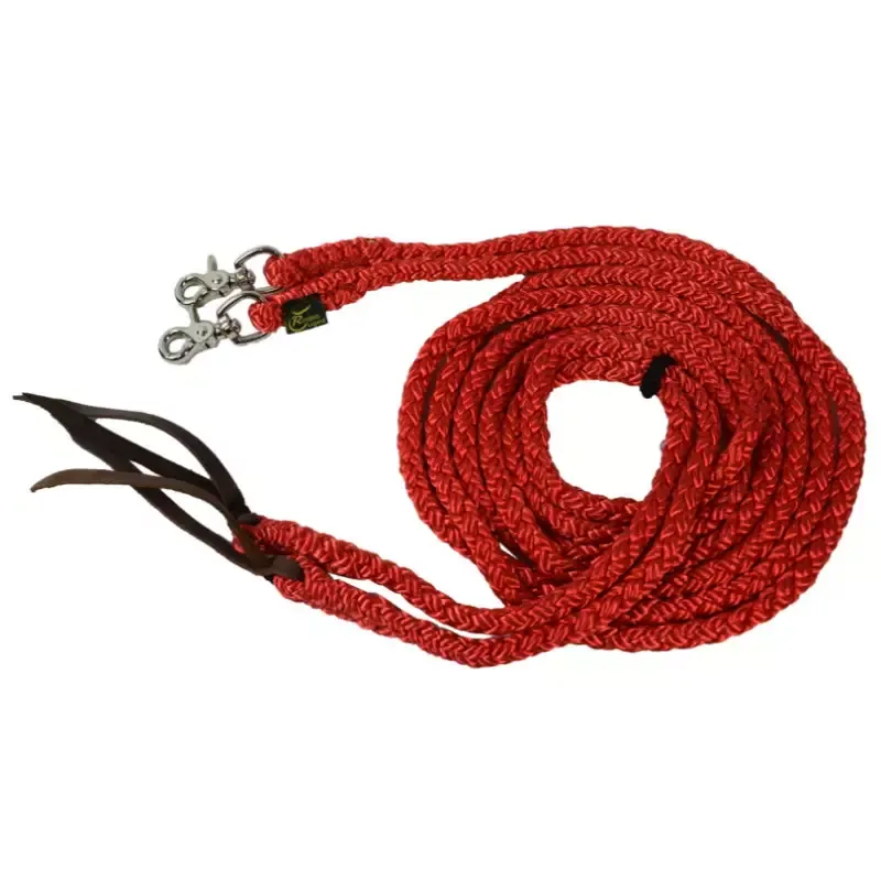 Rnes cheval western Polytresse rondes ouvertes Ronzon Legend – Cheval – Orange Commander Vite
