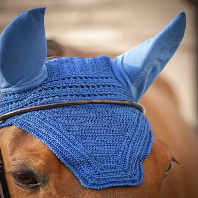Prix Promo Bonnet anti-mouche cheval Prem's Paddock Sports - Cheval - Vert fonc