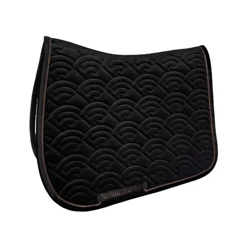 Haute Qualit Tapis cheval Velvet Ocala Estrelle – Cheval CSO – Noir