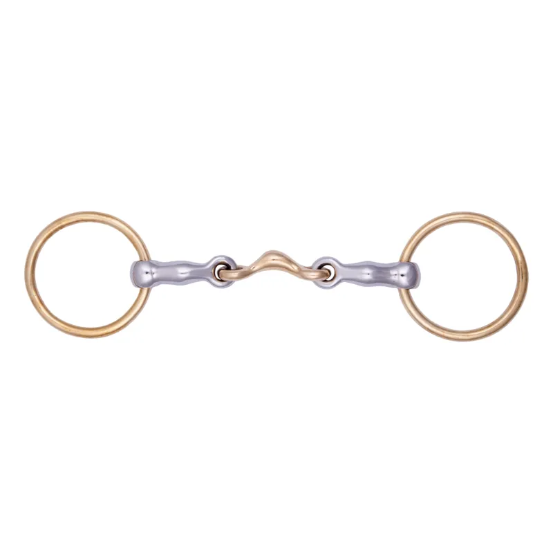 Commander Maintenant Filetes Stbben Icelandic Snaffle double broken - 12.5cm