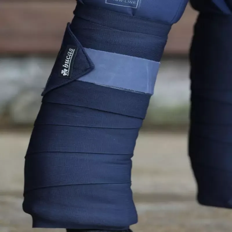 Acheter En Ligne Bandes de repos cheval Bucas (x4) – Marine