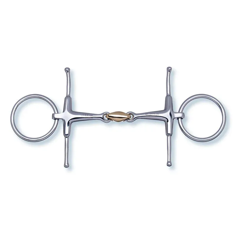 Fulmer Snaffles Stbben Fulmer Bit double broken - 14.5cm Nouveaut