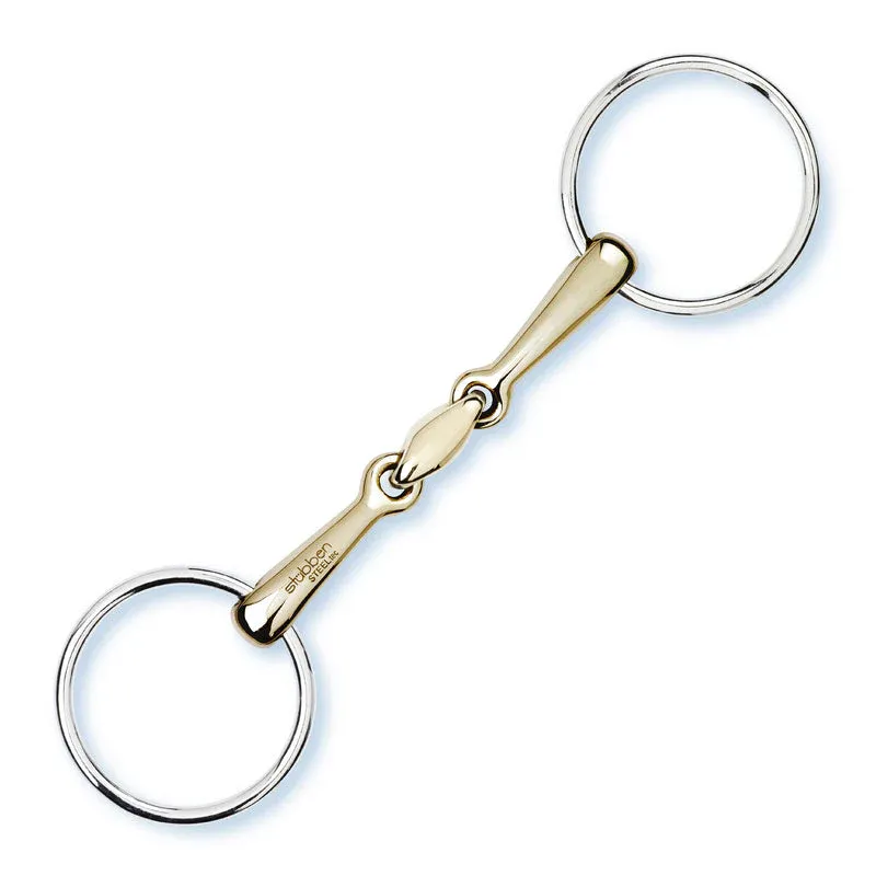 Filetes Stbben Bradoon / Loose Ring Snaffle double broken - 13,0cm Quantit Limite