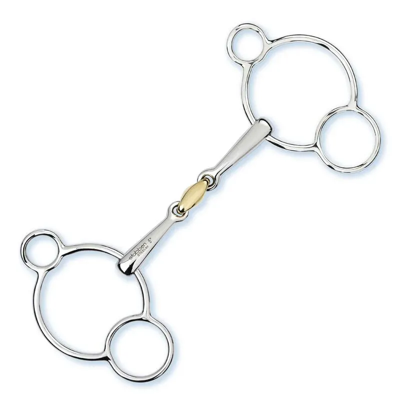 3-Ring Bits Stbben 3-Ring Gag Double Broken - 13,5cm Jusqu puisement Des Stocks