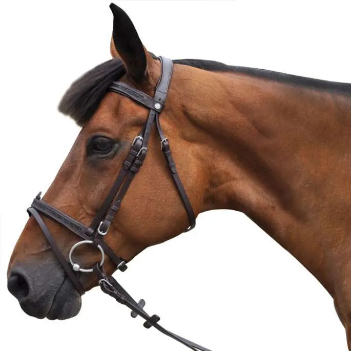 Jusqu puisement Des Stocks Bridon Black Strass - Canter - noir - poney (pony )