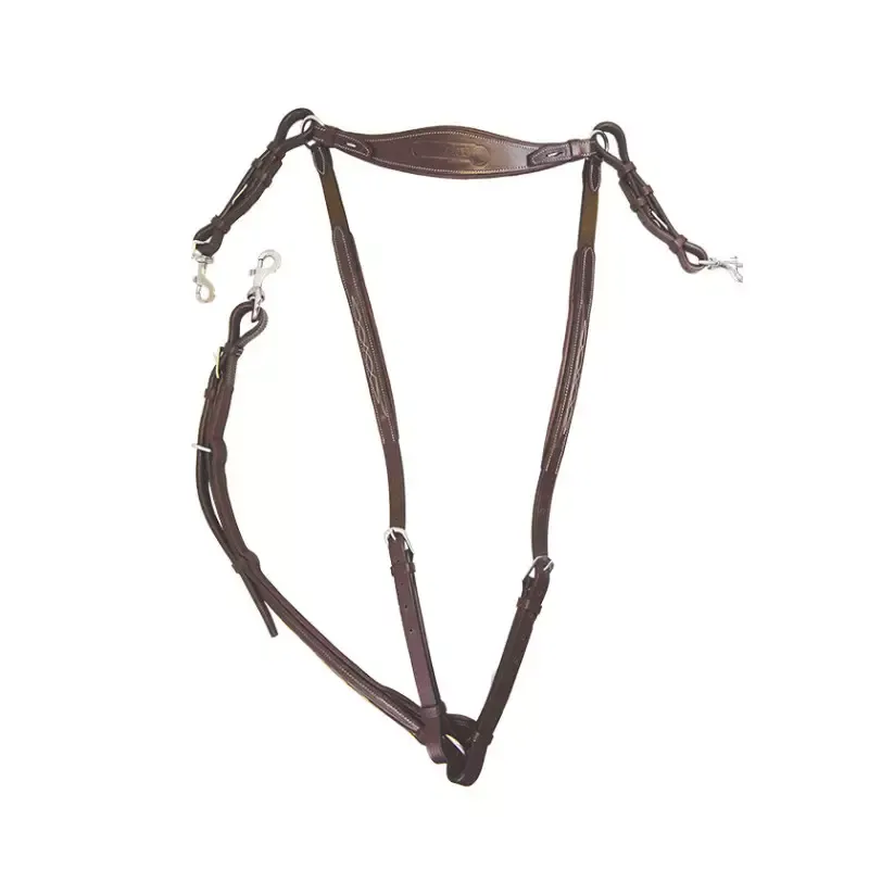 Dernire Chance Collier de chasse cheval pont amovible Signature Antars - Cheval - Marron