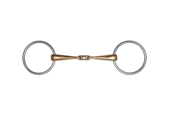 Filetes Stbben Loose Ring Snaffle, double broken 16 mm - 13,5cm Certifi