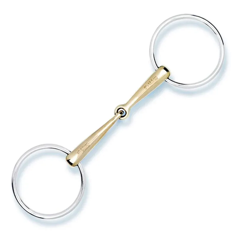 Satisfait Ou Rembours Filetes Stbben Loose Ring Snaffle single jointed - 13,5cm