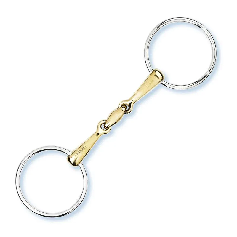 Filetes Stbben Loose Ring Snaffle, double broken 16mm - 13,5cm Acheter En Ligne