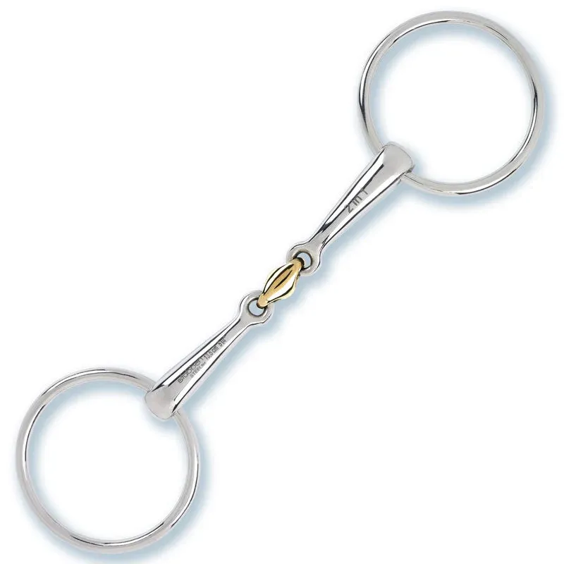 Filetes Stbben 2in1 Loose Ring Snaffle double broken - 12,5cm Nouveaut
