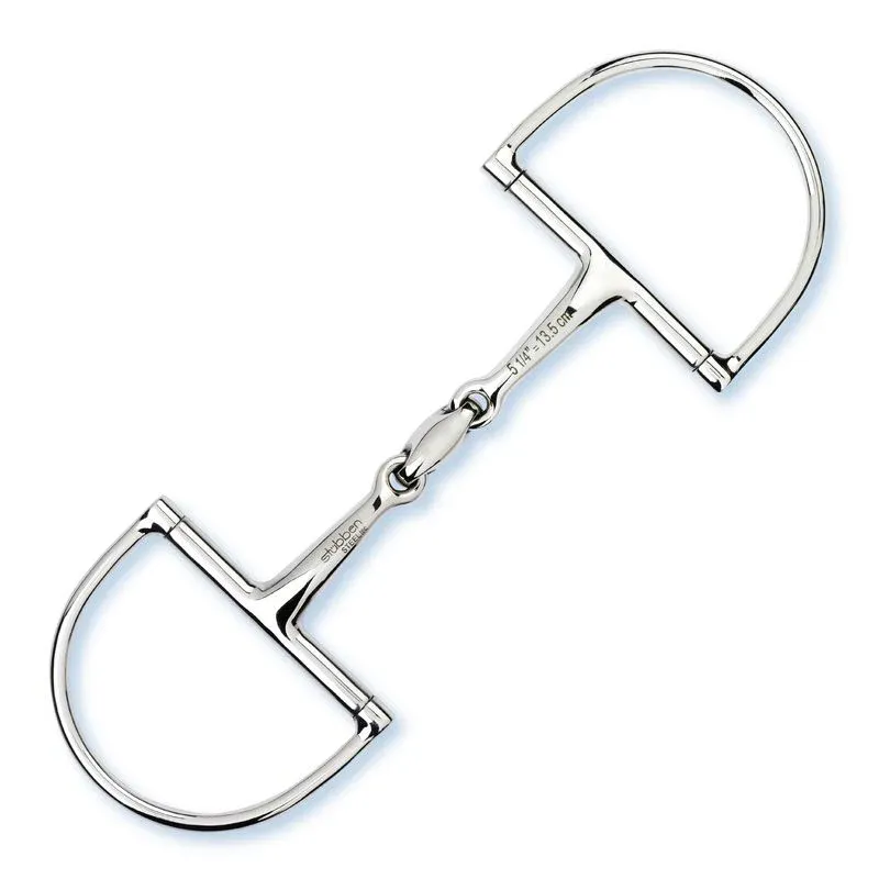 Filete D-rings Stbben Easy Control filete D-ring double broken - 11,5cm Dernire Chance