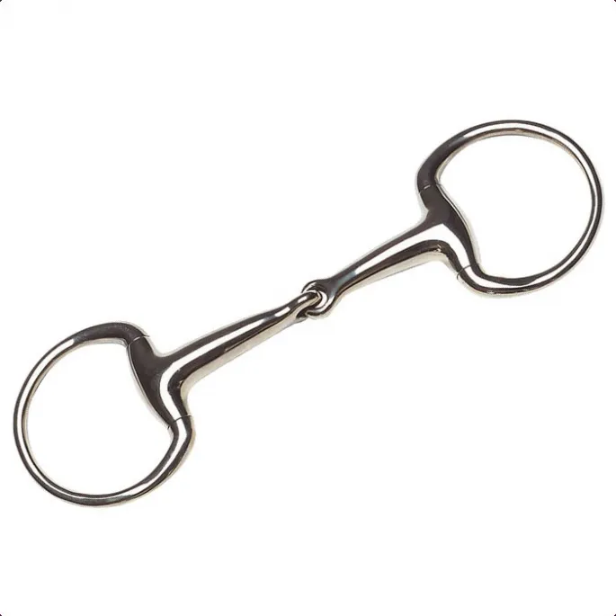 Mors olive Feeling maillechort canons pleins 20mm - 135 mm Dernier Modle