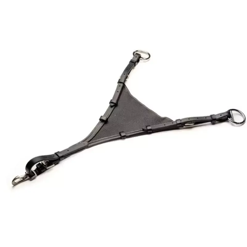 Top Vente Fourchette de martingale cheval pleine souple HFI Master - Cheval - Brun
