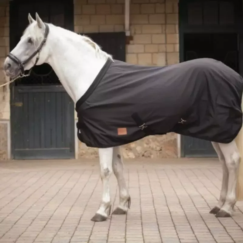 Marque Chemise curie cheval Rip-stop Paddock Sports - 155 cm - Noir