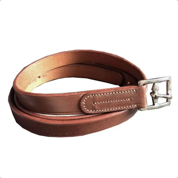 Livraison Gratuite Etrivires en cuir – Pessoa – oak bark – 140 cm