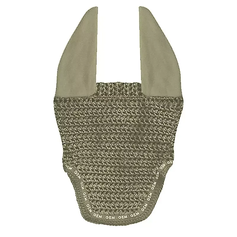 Bonnet anti-mouche cheval Love Court GEM - Poney - Chocolat Nouvel Arrivage
