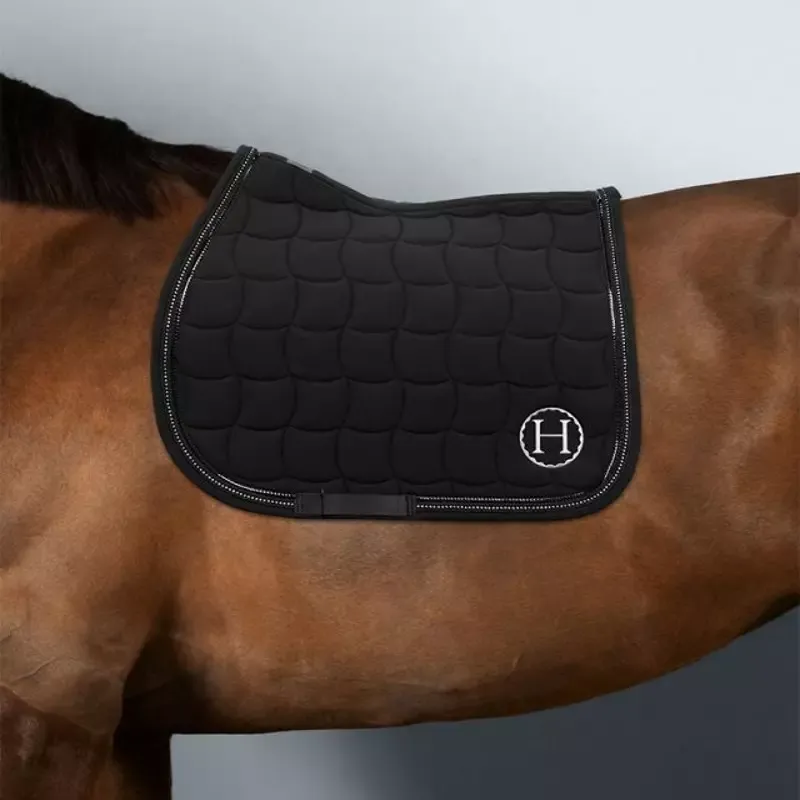Tapis cheval Stelina Harcour - Poney - Noir Remise
