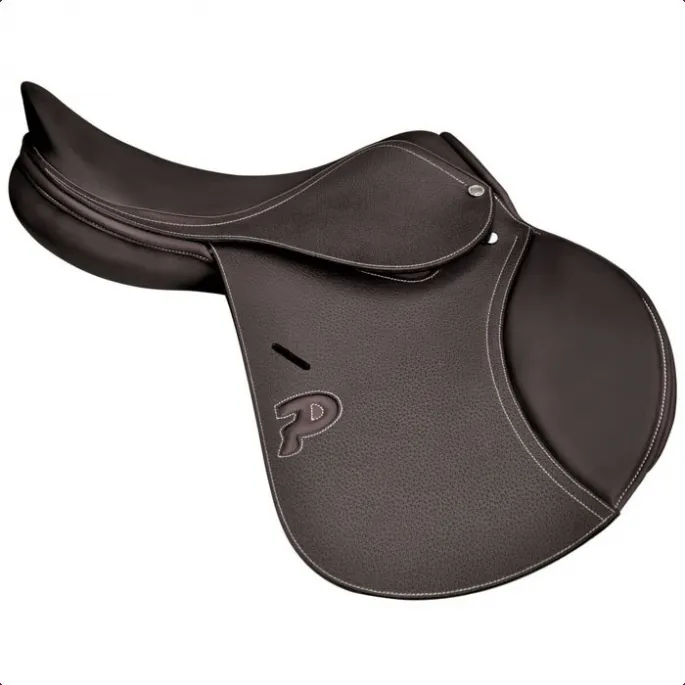 Authentique Selle Bordeaux – Privilge Equitation – marron – 17&Prime;5 /44cm